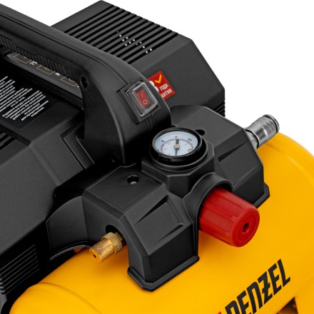 Компрессор Denzel DLS750/6 58019 безмасляный малошумный 750 Вт, 140 л/мин,ресивер 6 л купить в Уфе