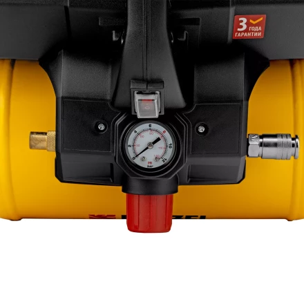 Компрессор Denzel DLS750/6 58019 безмасляный малошумный 750 Вт, 140 л/мин,ресивер 6 л купить в Уфе