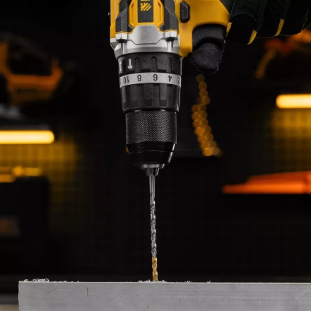 Сверло спиральное по металлу 4,2 х 119 мм, Р6М5, Golden Tip, удлиненное Denzel 718251 купить в Уфе