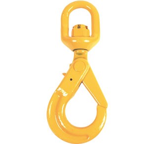 Крюк самозакрывающийся с вертлюгом TOR 12,5т (Q) 1002187 купить в Уфе