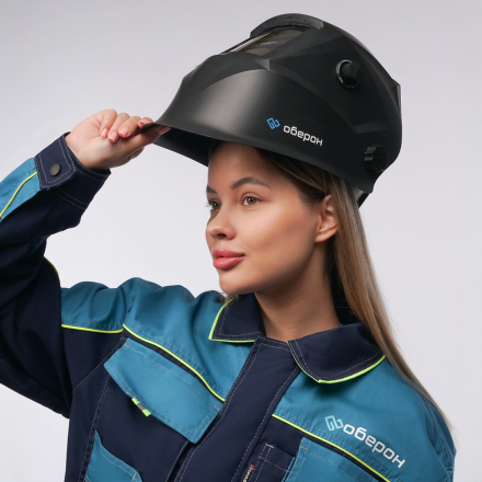 Маска сварщика Хамелеон Оберон PROFI (BLACK) 21091319 купить в Уфе