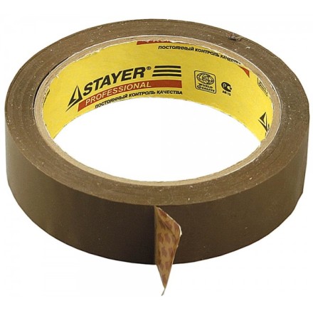Клейкая лента STAYER Master 1207-25, коричневая, 25мм х 60м 1207-25 купить в Уфе