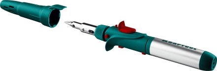 SolderGas 120K набор 10-в-1, газовый паяльник, горелка, фен, 30-120 Вт, пьезоподжиг, 1300°С 55503-H10 купить в Уфе