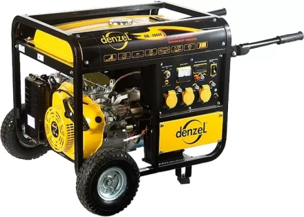 Генератор бензиновый DENZEL DB5000Е 94656 купить в Уфе