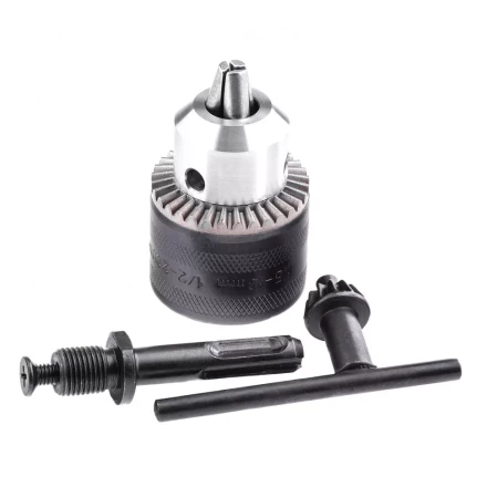 Патрон для дрели ключевой 1,5-13 мм 1/2 адаптер SDS Plus Сибртех 168177 купить в Уфе