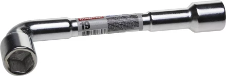 Ключ торцовый ЗУБР "МАСТЕР" двухсторонний L-образный, проходной, 19мм 27185-19 купить в Уфе