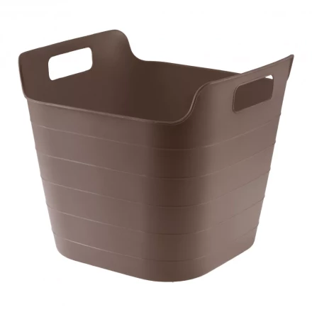 Ведро гибкое сверхпрочное 26 л коричневое Сибртех 67509 купить в Уфе