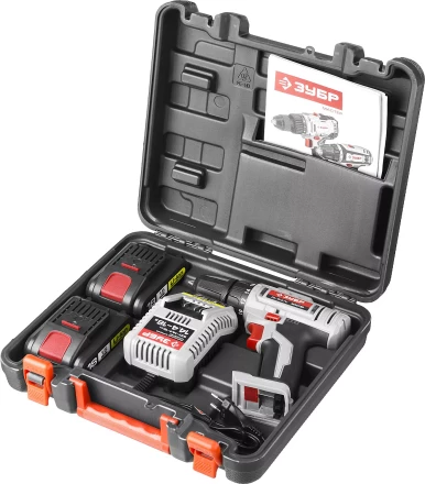 Дрель-шуруповерт 2 АКБ ДА-18-2-Ли КНМ1 серия МАСТЕР купить в Уфе