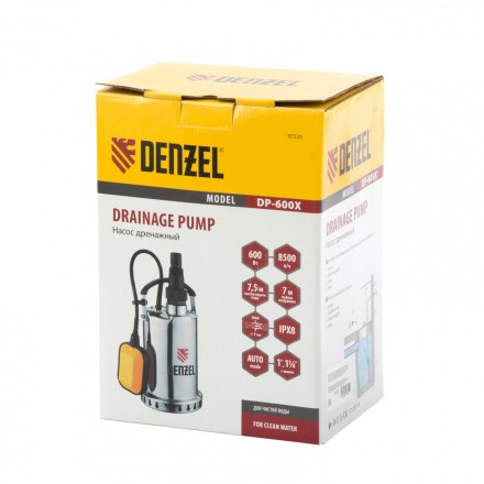 Дренажный насос Denzel DP600X 97220 купить в Уфе