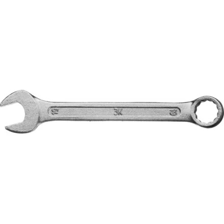 Ключ комбинированный гаечный ЗУБР &quot;СТАНДАРТ&quot;, оцинкованный, 19мм 27112-19 купить в Уфе