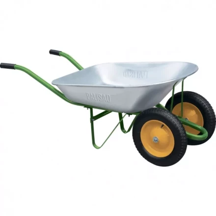 Тачка садовая 2-х колесная грузоподъемность 170 кг объем 78 л Palisad 689225 купить в Уфе