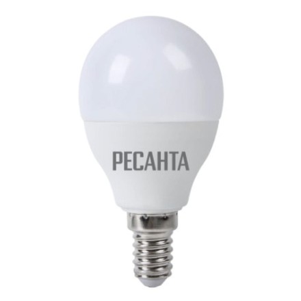 Лампа светодиодная РЕСАНТА LL-R-G45-7W-230-3K-E14 76/1/6 купить в Уфе