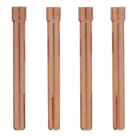 Набор цанг для электрода 1,6мм, 2,0мм, 2,4мм, 3,2 мм Denzel 93657 купить в Уфе