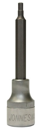 Насадка торцевая 1/2&quot;DR вставка H4мм L100 мм S09H4304 Jonnesway 47884 купить в Уфе