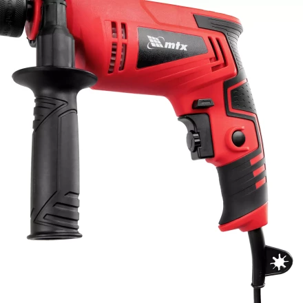 Дрель ударная MTX MID-600, 600 Вт, 0-3000 об/мин, 0-48000 уд/мин 26381 купить в Уфе
