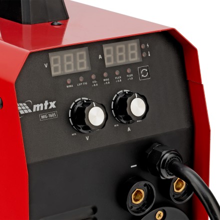 Аппарат инвертор. полуавтомат. cварки MTX MIG-160S 94301, 160A, ПВ 60%, катушка 5 кг купить в Уфе
