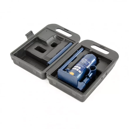 Домкрат гидравлический бутылочный 4 т h подъема 194–372 мм в пластиковом кейсе  STELS 51123 купить в Уфе