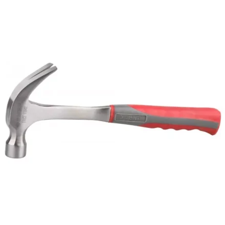 Молоток-гвоздодер ЗУБР цельнокованый, с двухкомпонентной рукояткой, 560г 20253-560 купить в Уфе