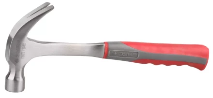 Молоток-гвоздодер ЗУБР цельнокованый, с двухкомпонентной рукояткой, 560г 20253-560 купить в Уфе