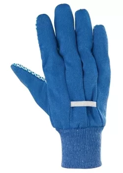 Перчатки рабочие х/б ткань с ПВХ точкой, манжет, XXL СИБРТЕХ 67766 купить в Уфе