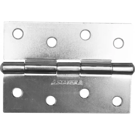 Петля дверная STAYER &quot;MASTER&quot; универсальная, цвет белый цинк, 100мм 37611-100-1 купить в Уфе