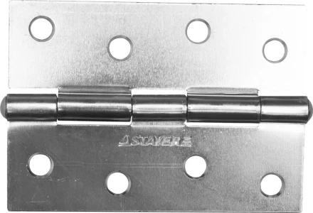 Петля дверная STAYER &quot;MASTER&quot; универсальная, цвет белый цинк, 100мм 37611-100-1 купить в Уфе