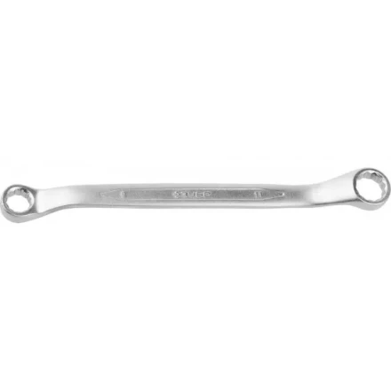 Ключ ЗУБР &quot;ПРОФИ&quot; гаечный накидной изогнутый, Cr-V сталь, хромированный, 9х11мм 27132-09-11 купить в Уфе