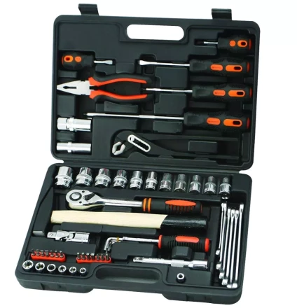 Набор инструментов Кратон TS-09 1/2 1/4 58 предметов 2 28 09 009 купить в Уфе