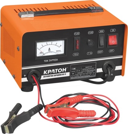 Зарядное устройство для аккумулятора Кратон ВС-9 (220В 100W 12V) 3 06 01 004 купить в Уфе