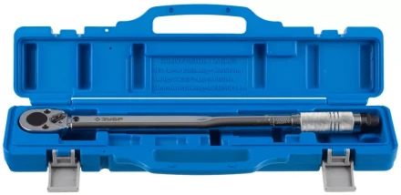 Ключ динамометрический ЗУБР &quot;ЭКСПЕРТ&quot;, точность  +/- 4%, 1/2&quot;, 42 - 210 Нм 64094-210 купить в Уфе