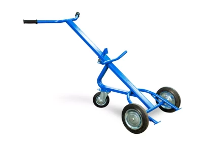 Тележка для металлических бочек TOR КБ-1 (250 пневмо+160 поворотное) 1023387 купить в Уфе