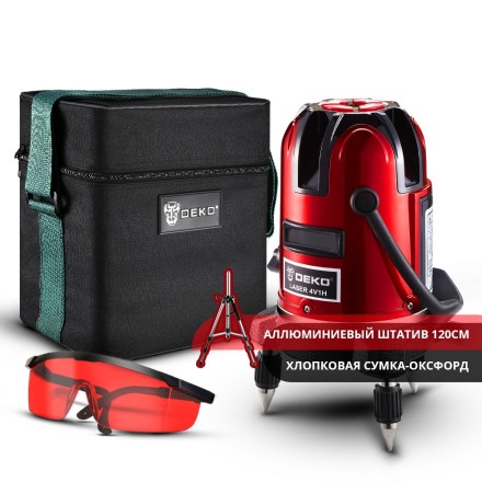 Уровень лазерный со штативом DEKO LL57 SET2, 065-0280 купить в Уфе
