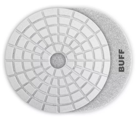 ЗУБР 125 мм, BUFF, мокрое шлифование, алмазный гибкий шлифовальный круг АГШК, Профессионал (29867-10000) купить в Уфе