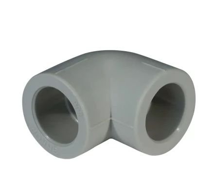 Уголок PP-R 90° 40мм серый (10/140) 44133 купить в Уфе