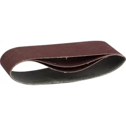 Лента шлифовальная бесконечная ЗУБР "МАСТЕР" на тканевой основе, для ЛШМ, P100, 75х457мм, 3шт 35541-100