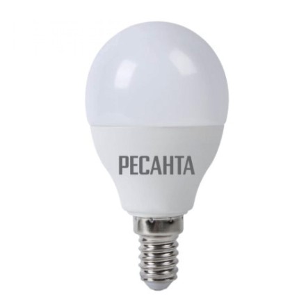 Лампа светодиодная РЕСАНТА LL-R-G45-7W-230-4K-E14 76/1/8 купить в Уфе