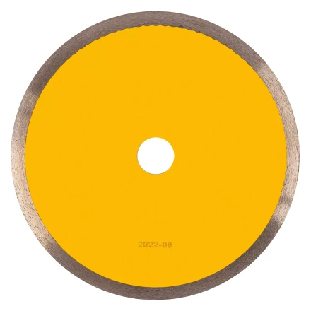 Диск алмазный сплошной, супертонкий, 200 х 25,4 мм, горячее прессование, мокрое резание// Denzel 73159 купить в Уфе