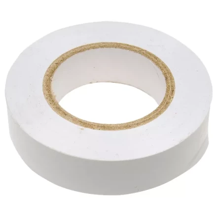 Изолента ПВХ 19 мм х 20 м 180 мкм белая СИБРТЕХ 88798 купить в Уфе