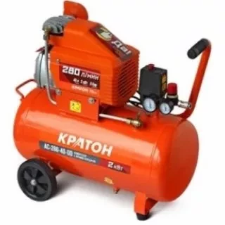 Компрессор масляный поршневой прямой привод Кратон AC-280-40-DD 3 01 01 034 купить в Уфе