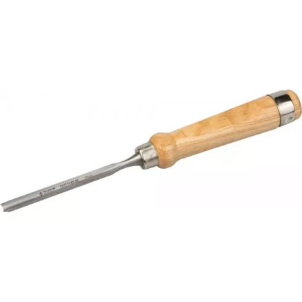 Стамеска-долото ЗУБР &quot;ЭКСПЕРТ&quot; полукруглая с деревянной ручкой, хромованадиевая сталь, 10мм 1822-10_z01 купить в Уфе