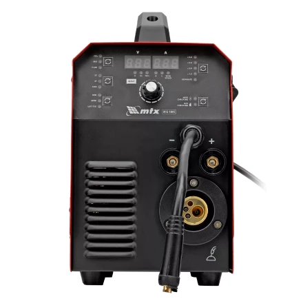 Аппарат инвертор. полуавтомат. cварки MTX MIG-180S 94302, 180A, ПВ 60%, катушка 5 кг купить в Уфе