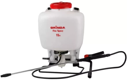 Опрыскиватель садовый GRINDA &quot;Fine Spray&quot; ранцевый, телескопический фибергласовый удлинитель, 15л 8-425215_z01 купить в Уфе
