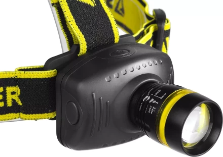 Фонарь STAYER &quot;PROFESSIONAL&quot; налобный светодиодный, 3Вт(140Лм), регулируемый фокус, 3 режима, 3ААА 56566 купить в Уфе