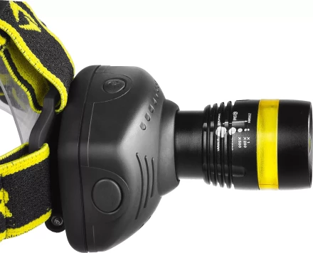 Фонарь STAYER &quot;PROFESSIONAL&quot; налобный светодиодный, 3Вт(140Лм), регулируемый фокус, 3 режима, 3ААА 56566 купить в Уфе