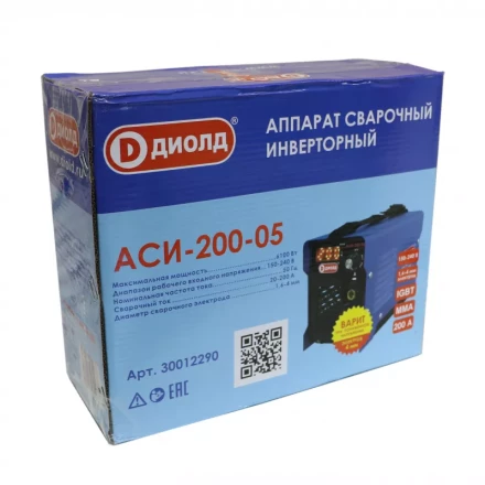 Аппарат сварочный инверторный Диолд АСИ 200-05 купить в Уфе