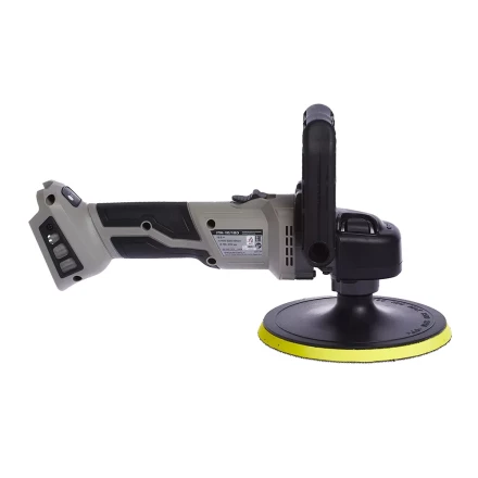 Угловая полировальная машина с бесщеточным (вентильным) двигателем ИНТЕРСКОЛ УПМ-180/18ВЭ аккумуляторная Li-ion АПИ (картон, без аккум. и ЗУ) купить в Уфе