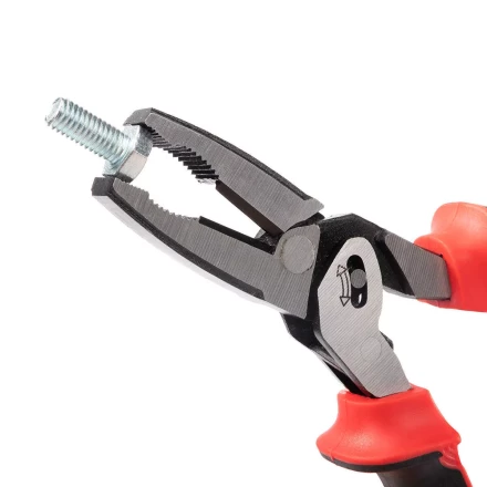 Пассатижи диэлектрические КВТ со сдвоенным шарниром 225 мм (102700) купить в Уфе