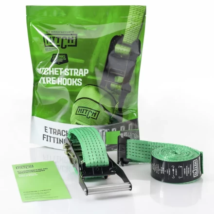 Ремень стяжной Евроборт (концевики ласточкин хвост) HITCH REGULAR 50 мм STF 400 DaN 3600 кг 4 м. (SZ068106) купить в Уфе