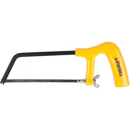 Ножовка MINI по металлу STAYER JUNIOR, пластмассовая ручка, 150 мм 1561_z01 купить в Уфе