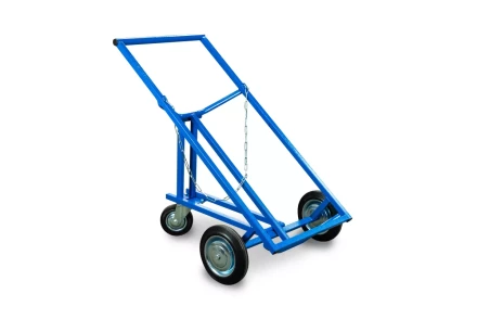 Тележка для металлических бочек TOR КБ-2 (250 литая+160 поворотное) 1023593 купить в Уфе